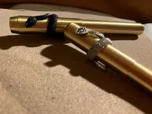 Anillo de estilo Retro con forma de serpiente y dragón para mujer, sortija con estilo de serpiente, estilo Punk, a la moda estudiantil