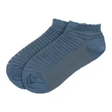 Женские антрацитовые душистые ботиночки носки от jawli 065-477-008