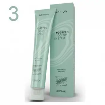 

Kemon-I Green-Lifelike Color 3 Dark Brown 60 ml