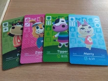 Tarjeta de juego de animales croxxxing n. ° 301 ~ 330, NFC, serie 4, para NS Switch 3DS, Villager New Horizons