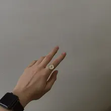 De moda de aleación de gota de aceite de amor Luna rayo anillos redondos dedo mujer anillos de joyería de mujer de boda regalos para fiesta