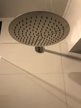 EVERSO-Cabezal de ducha de lluvia de acero inoxidable, ultrafino, acabado cromado, redondo y cuadrado, 12/10/8/6/4 pulgadas