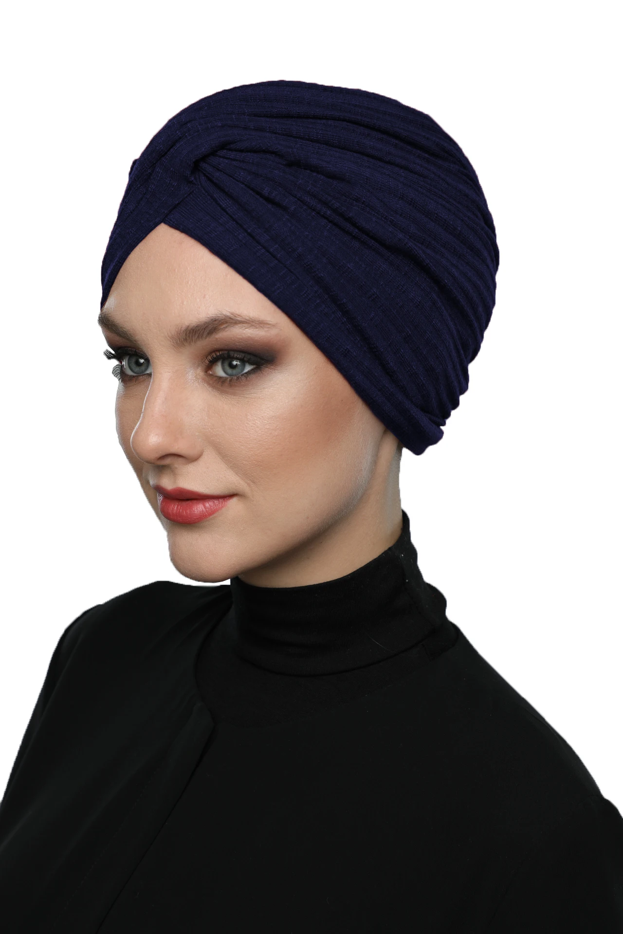 2024 New Fashion Cross Combed Cotton Ready Turban Hijab Bonnet Scarf Women Beret Muslim Chemo Ramadan Abaya Veil Instant