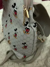 Mochila de Disney de Mickey mouse, bolso de mano