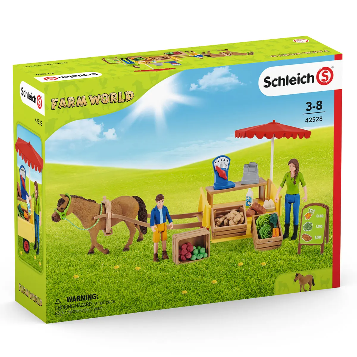 Игровой набор &quotМобильный прилавок Солнечный день&quot.Фигурки .Подарок для