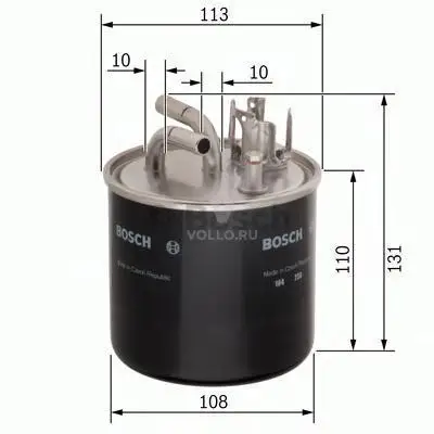 0450906458 bosch топливный фильтр