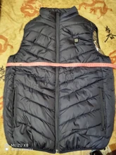 Chaleco calefactable de 9 plazas para hombre y mujer, chaqueta calefactora con Usb, ropa térmica, chaleco de caza, chaqueta calefactora de invierno, BlackS-6XL