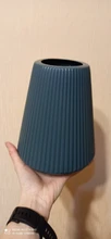 Plastic Vase Ornaments Decoration Origami Living-Room Morandi Modern 