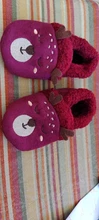DOGEEK-Zapatillas adorables para bebé, zapatos de cuna de punto para niño y niña, antideslizantes de dibujos animados