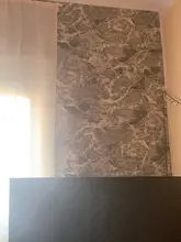 Background Wallpaper Sticker Brick Self-Adhesive-Decor Marble Living-Room Waterproof