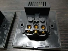 Indicator Panel Outlet Power-Socket Wall Gold Dual-Usb Black White 16A 5V Grey Gray EU