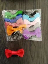 Lazo pequeño de 2 pulgadas de goma de pelo con lazo para bebé, Mini pestillo fino y Wisp, pinza de pelo pequeña para recién nacido, horquilla de pelo pequeña para bebé, 10 Uds.