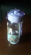450ml de dibujos animados de Disney Mickey mouse, niños de plástico de taza paja los estudiantes agua potable chico botella a prueba de fugas nuevo