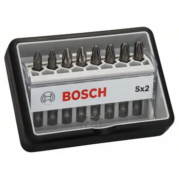 

BOSCH 2607002557 Set 8 tips Robust Line, Sx extradures 49, 8 PCs.