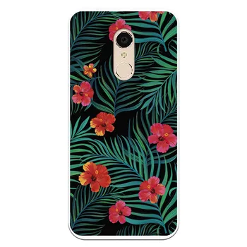 

Stand case costume drawing Flowers WP029 for Xiaomi Redmi 5