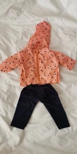 Ropa de protección solar para muñeca bebé recién nacida de 43cm, chaqueta de muñeca americana, ropa para muñeca bebé de 18 pulgadas