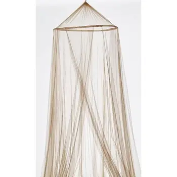 

Mosquito net with bed canopies-60x250x1200 cm - Taupe