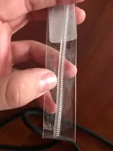 Herramienta de joyería Ajuste de anillo Invisible transparente espiral cable reductor de tensión tamaños ajustables