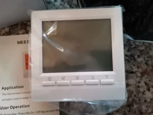 Myuet-termostato de calefacción alimentado por batería ME83B para caldera de Gas