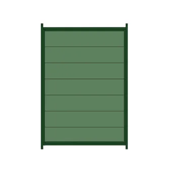 

Green plastic lacquered Panel for Modular shelf Gomez and Crespo 1,35 m wide