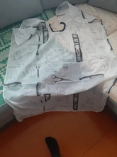 Capa de corte de peluquería para adultos, delantal de peluquería, impermeable, 115cm