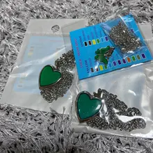 Humor collares de pendiente Corazón de amor collar de Control de temperatura de cambio de Color collar de acero inoxidable Cadena de joyería de las mujeres