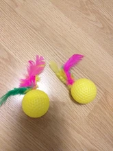 Golf-Ball Ball-Toy Cat Toy Pet-Supplies Interactive Kitten Plastic Funny with Teaser
