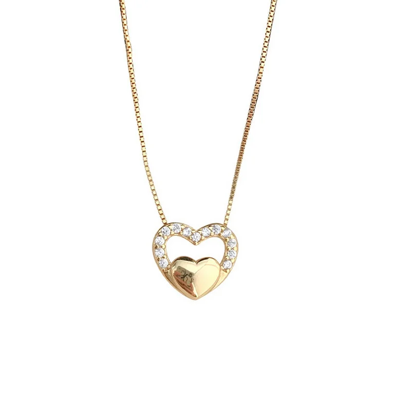 New Trendy Sweet Love Heart Choker 