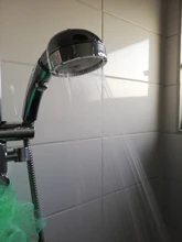 Cabezal de ducha de lluvia de lujo, de mano, anión, alta presión, Gadgets de lluvia para el baño, Ahorrador de agua, cabezal de ducha con encendido/apagado