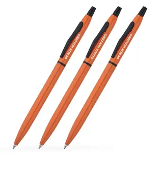 

Personalized Orange Metal Ballpoint Pen (100 Pcs) Model 46
