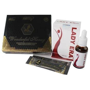 

Malaysia wonderful VIP 15g x 12 pieces - Natural Aphrodisiac + Lady Era Female Libido Enhancer Drops 30 ml aphrodisiac for women