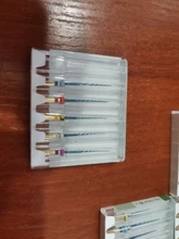 6 unids/pack 25mm SX limas dentales Canal de raíz Dental uso del motor de calor activado Canal raíz archivos endodónticos