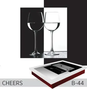 

Funny Design Knee Pad With Tray - Cheers