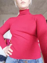 Suéteres marrones para mujer, Jersey de punto blanco, Jersey de manga larga con cuello de tortuga, Jersey Delgado, Jersey suave y cálido para mujer 2020 jersey invierno mujeres jersey cuello alto mujer Primavera 2021