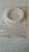 Junta de anillo de silicona blanca VMQ, CS, 2mm, OD, 5 ~ 80mm, grado alimenticio, lavadora a prueba de agua, junta tórica de goma, 10/50 Uds.