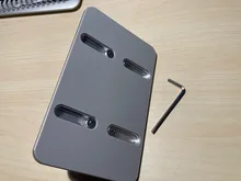 Soporte de aleación de pie para ordenador portátil, accesorio ajustable de almacenamiento para Macbook Pro Air, DELL, iPad