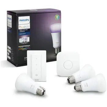 

Hue White and color ambiance E27 (starter kit)PHILIPS169.34