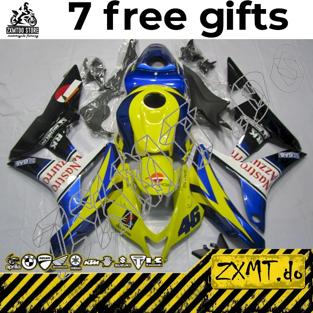 Fairing Kit For Honda CBR600RR 2007-2008 Injection plastic motorcycle body kit ABS plastic. мотопластик |