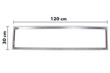 

Frame structure support mount Led panel 120 X30cm