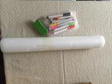 Pizarra blanca de borrado en seco para niños, pizarra magnética de 420x900mm, pegatinas de pared del refrigerador, tablero de dibujo para el hogar, oficina, tablones de mensajes escolares