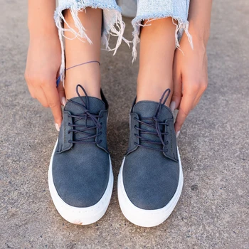 

Chekich CH005 BT Women Shoelaces DARK BLUE,High Quality 100% Vegan Leather Young Woman Casual Shoes.Sport Shoe, Sneaker , Van , Air , Basket , Flip , Trainer , Chaussure, Laofer , Snug , Chaussures De Jeunes Hommes
