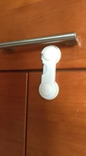 10 unids/lote cerradura de seguridad para armario de niño, cerradura de nevera para puertas de niño, cerradura de cajones, cierre de plástico para armario de seguridad para bebé