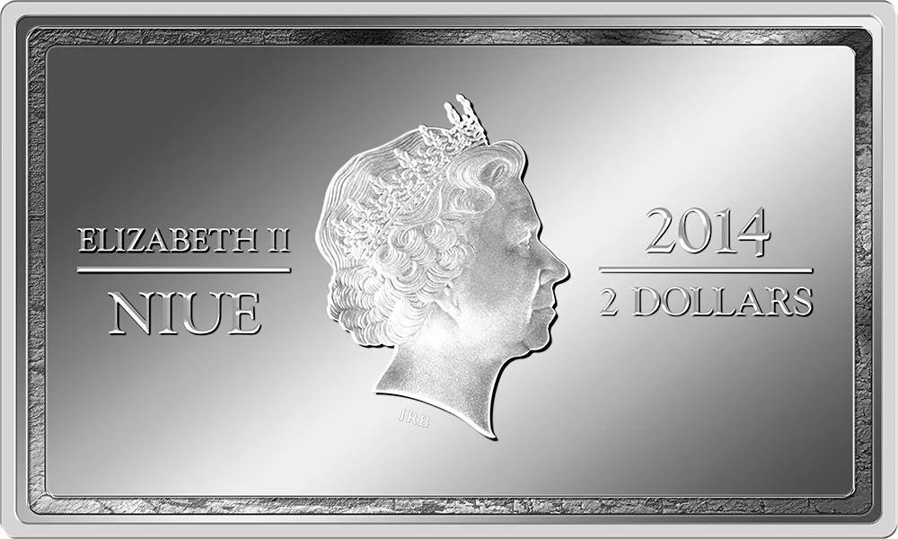 JACE The Mind Sculptor Magic The Gathering 1 Oz Серебряная монета 2$ Niue