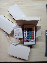 Remote-Dimmer Controler-Box Led-Strip-Lights IR DC12V for RGB 24-Keys 5050 3528