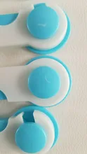 10 unids/lote cerradura de seguridad para armario de niño, cerradura de nevera para puertas de niño, cerradura de cajones, cierre de plástico para armario de seguridad para bebé