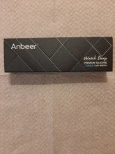 Anbeer-Correa de reloj de goma para hombre, 14mm, 18mm, 20mm, 22mm, 24mm, pulsera de repuesto de liberación rápida, de silicona deportiva negra