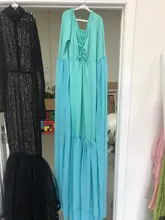 Vestido largo elegante sin hombros para sesión de fotos de mujeres embarazadas, maxivestido elegante para fotografía de maternidad