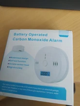 Sensor fotoeléctrico de seguridad para el hogar, 85dB, aviso de alta sensibilidad LCD, Sensor de Gas de CO independiente, Detector de alarma de intoxicación por monóxido de carbono