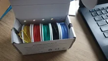 Wire-Cable Copper-Line Electrical-Wire DIY Flexible Silicone 20/18awg 5-Color Mix-Box