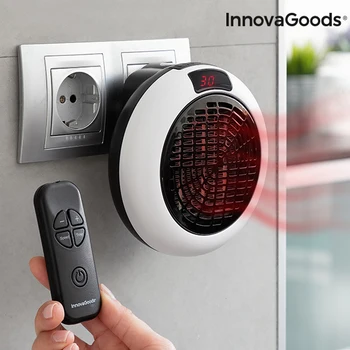 

InnovaGoods Mini Ceramic Plug Heater with Remote Control 600W